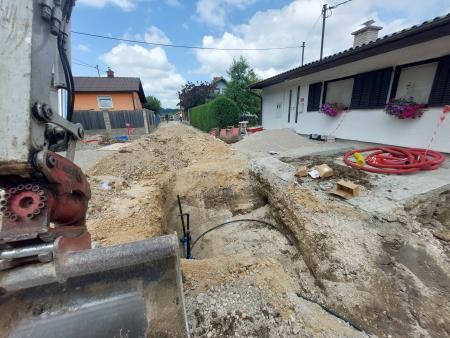 Obnova kanalizacije in vodovoda v naselju Vrhpolje pri Kamniku